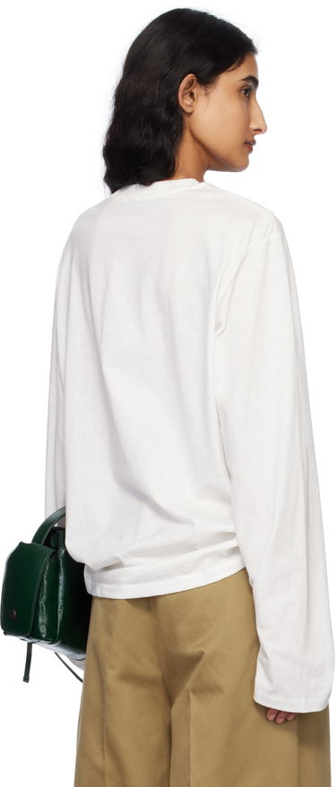 T-shirt Acne Studios Acne Studios Long Sleeve 'You Would' T-Shirt Hvid | CL0341-, 2