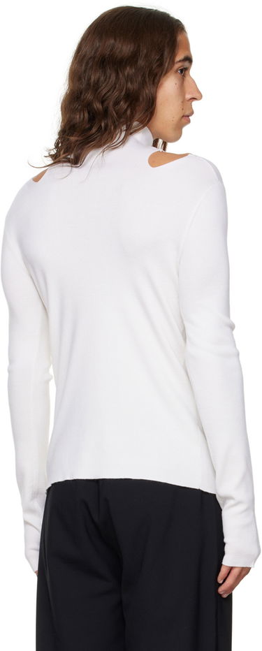 Sweater Dion Lee Cutout Turtleneck Top Hvid | C7079P22, 2