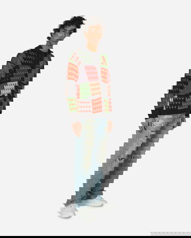 Sweater Awake NY Stadium Zip Sweater Rød | AWK-FW23-KN001  MULTI, 4