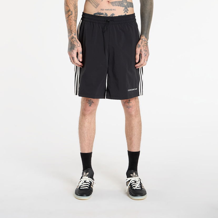 Shorts adidas Originals Three-Stripe Drawstring Shorts Consortium Hvid | JY8320