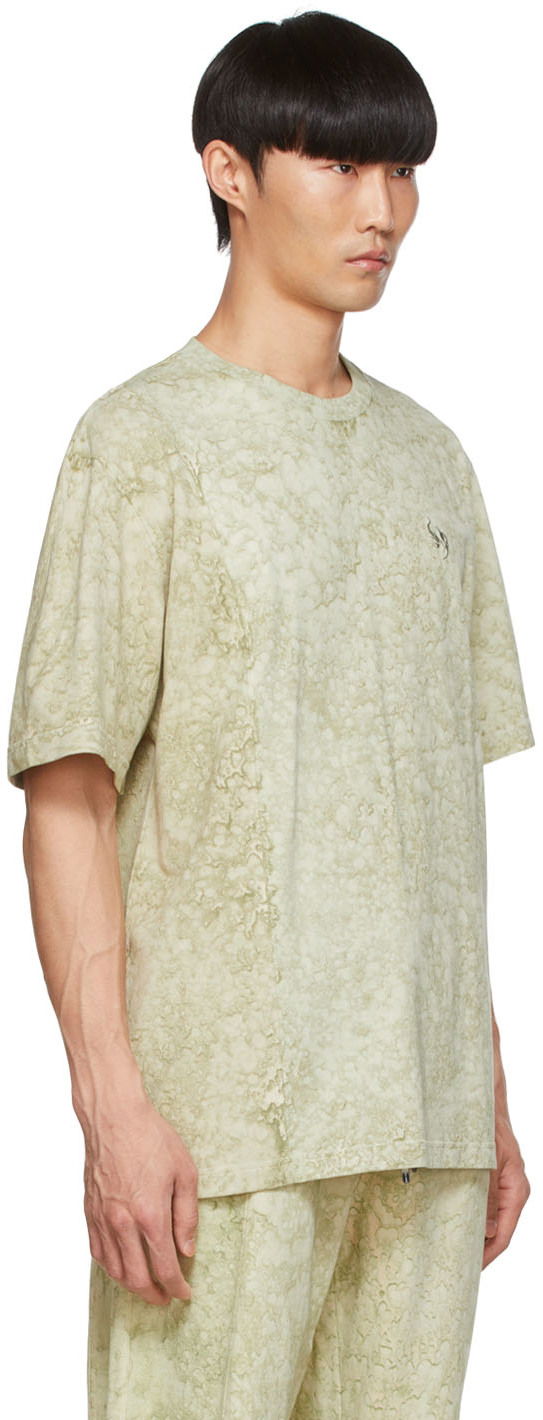 T-shirt Feng Chen Wang Feng Chen Wang Cotton T-Shirt Grøn | FMS13TS07, 1