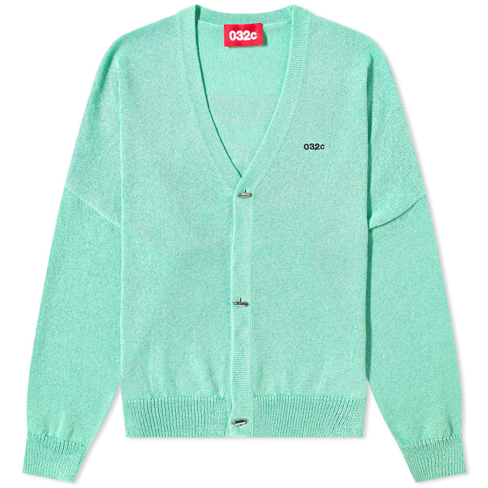 Sweater 032C St. Marks Cardigan Grøn | SS22-K-2011-M, 0