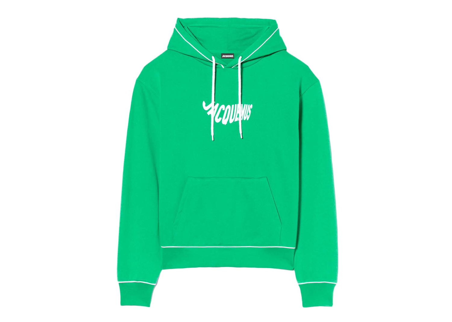 Sweatshirt Jacquemus Le Vague Print Wave Grøn | 225JS033-2210 5AH, 0