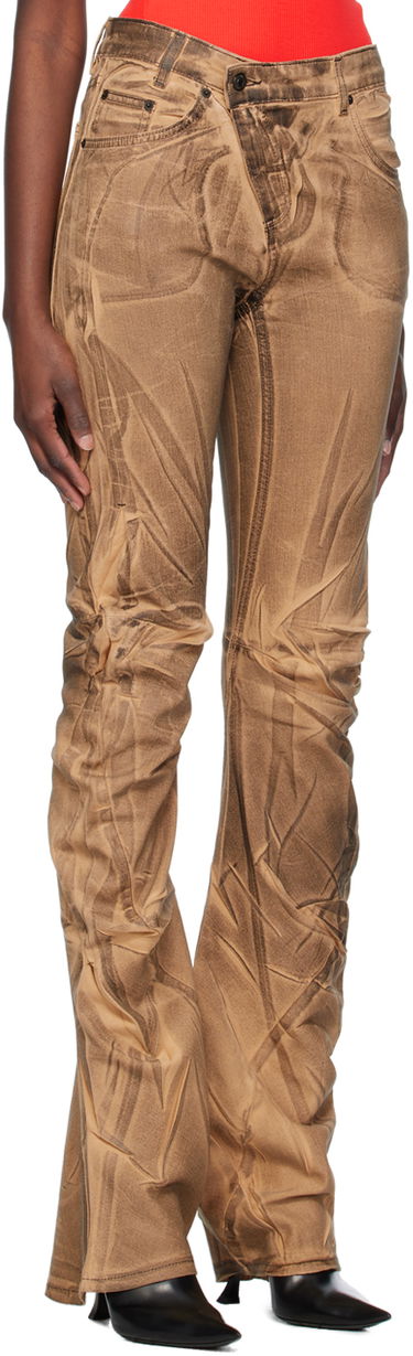 Jeans Ottolinger Ottolinger Exclusive Ruched Jeans Brun | 1701708, 1
