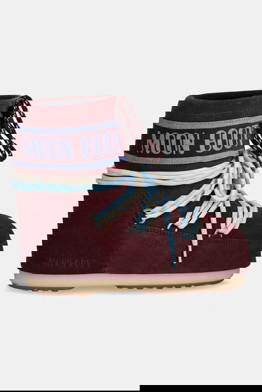 Sneakers og sko Moon Boot Moon Boot Icon Low Suede Bourgogne | 80D1409670-D013, 3
