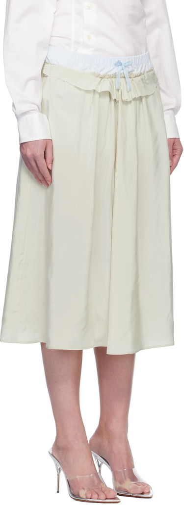 Nederdel Maison Margiela Maison Margiela 'Anonymity Of The Lining' Midi Skirt Grøn | S51ME0037 S76632, 1