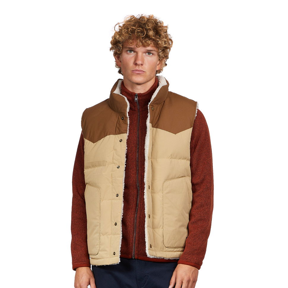 Vest Patagonia Reversible Bivy Down Vest Beige | 27588-CSC, 0