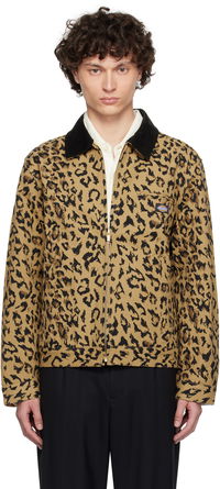 WACKO MARIA x Dickies Leopard Print Work Jacket