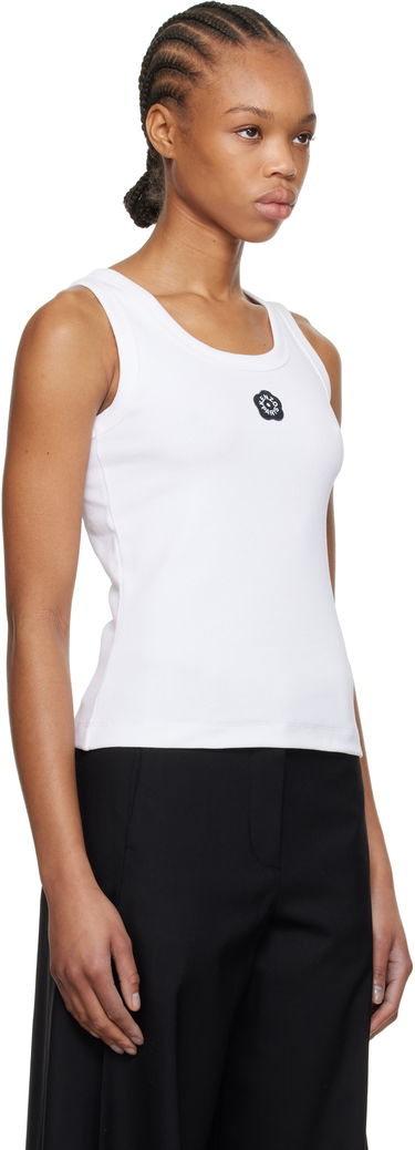 Tanktop KENZO Kenzo Paris 'Boke Flower 2.0' Rib Tank Top Hvid | FF52TO7384SJ, 1