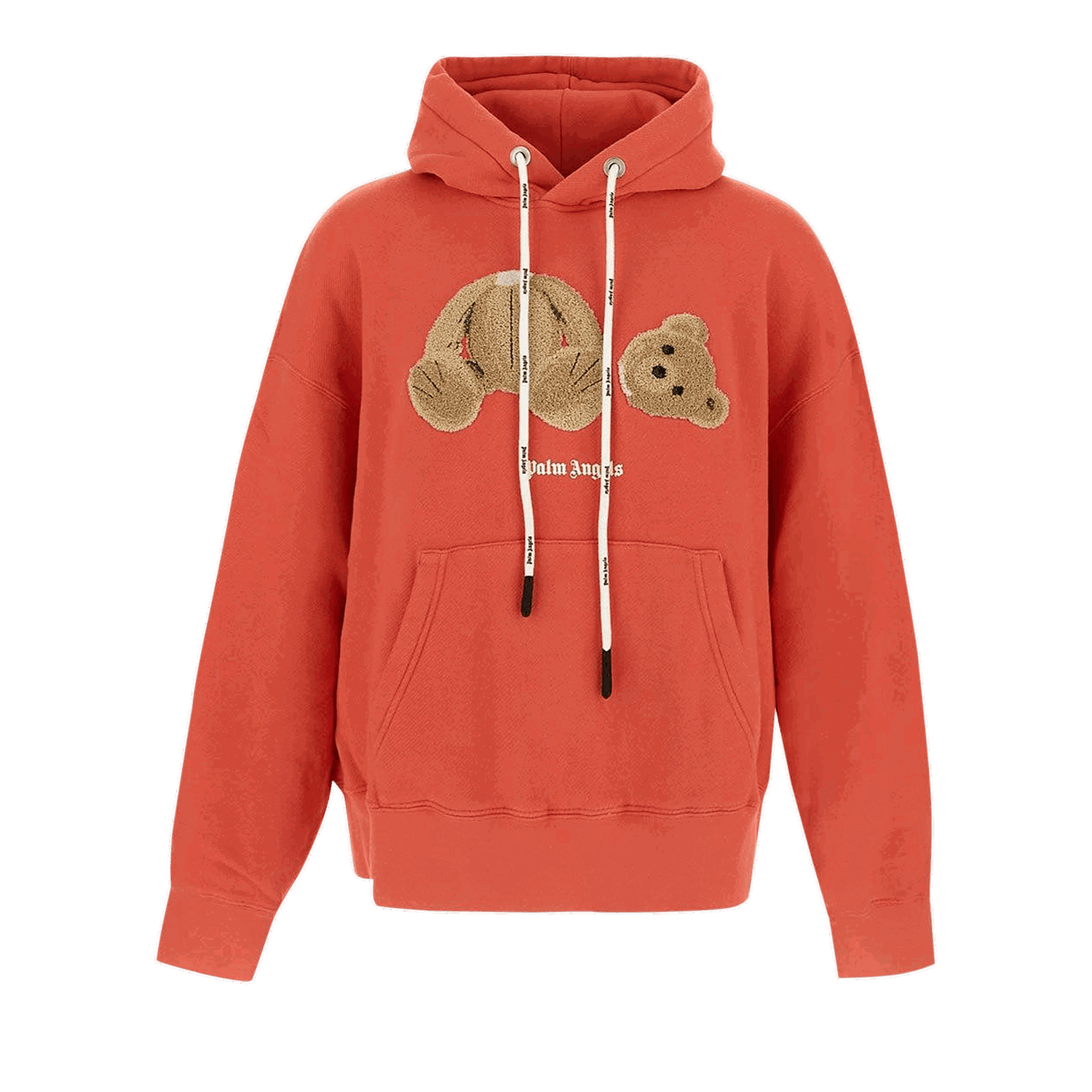 Sweatshirt Palm Angels Kill The Bear Popover Hoody Rød | PMBB058F22FLE0083460, 0