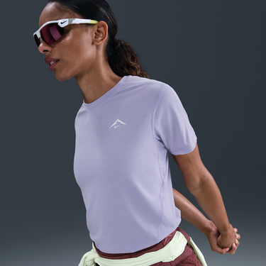 T-shirt Nike Dri-FIT Trail Short-Sleeve Running T-Shirt Lilla | HJ2242-533, 1