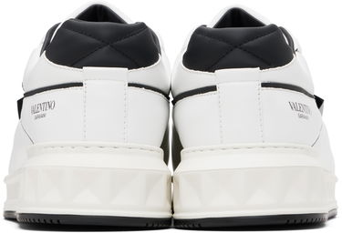 Sneakers og sko Valentino Valentino Garavani One Stud Low-Top Nappa Sort | 7Y2S0E71NWN, 4