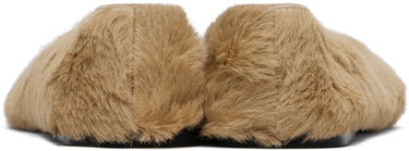 Tøj The Row The Row Square Toe Ballerina Flats Beige | F1598-L316, 1