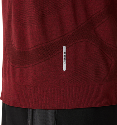 T-shirt Asics Road Seamless Short Sleeve T-Shirt Bourgogne | 2011d355-200, 2