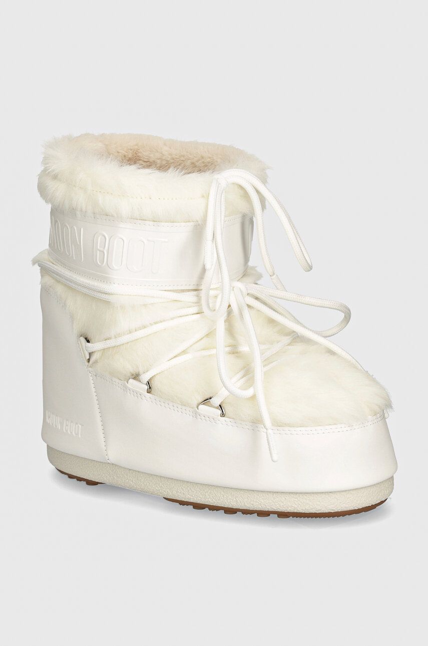 Sneakers og sko Moon Boot MB ICON LOW FAUX FUR Boots Hvid | 80D1409390.A002, 0