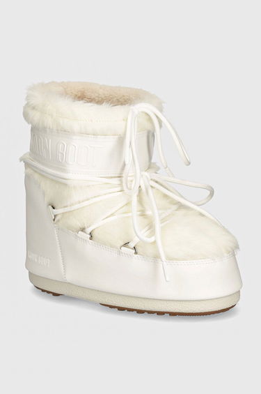Sneakers og sko Moon Boot MB ICON LOW FAUX FUR Boots Hvid | 80D1409390.A002, 0
