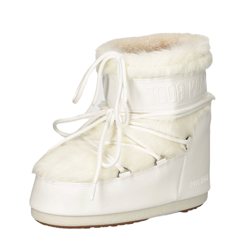 Sneakers og sko Moon Boot MB ICON LOW FAUX FUR Boots Hvid | 80D1409390.A002