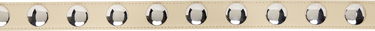 Bælter Khaite KHAITE Benny Studs Belt Beige | 10014-798, 1