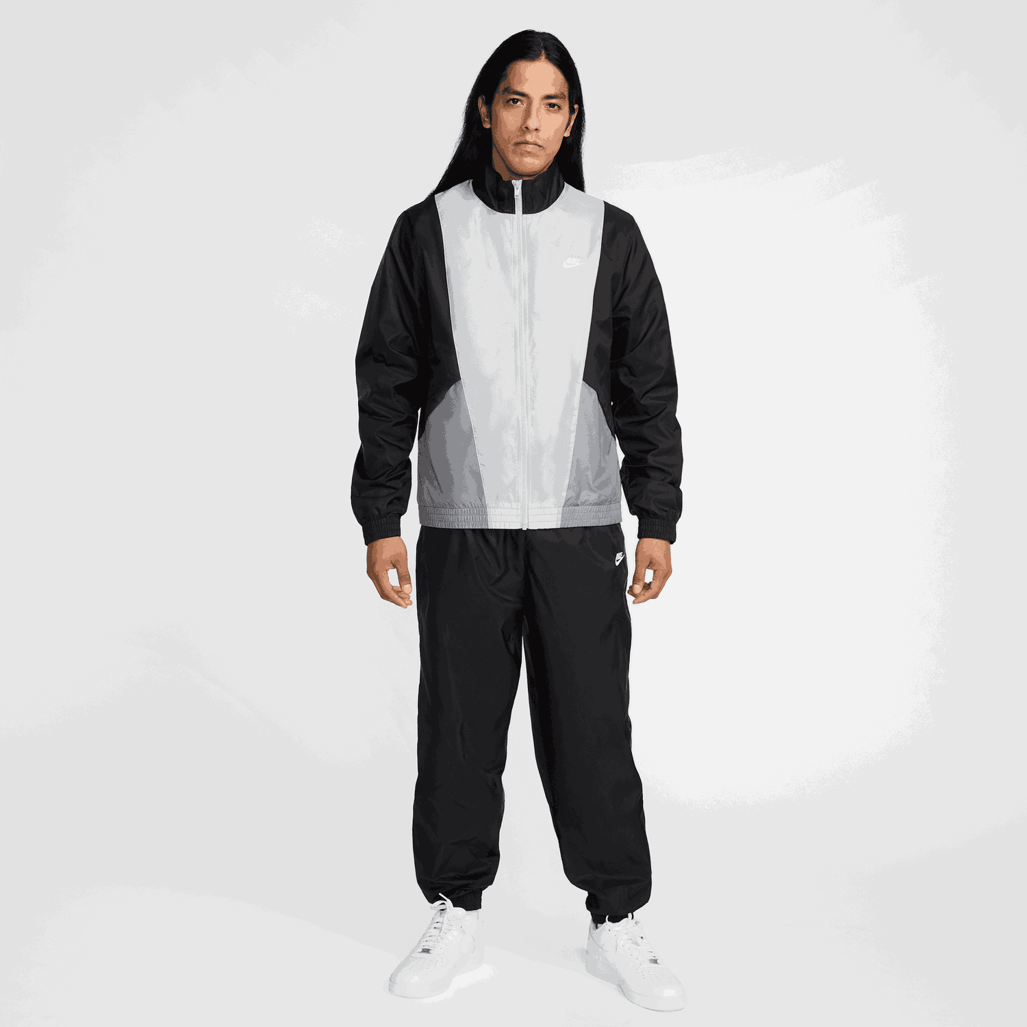 Træningsdragt Nike Club Woven Tracksuit Grå | HJ1985-010, 1