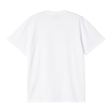 T-shirt Carhartt WIP Script Logo Graphic T-Shirt Hvid | I034405_7, 1