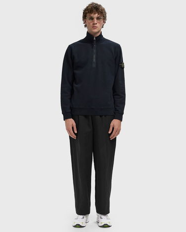 Sweatshirt Stone Island Long Sleeve 1/4 Zip Sweatshirt Mørkeblå | K2S156100068S0A20.V0020, 1