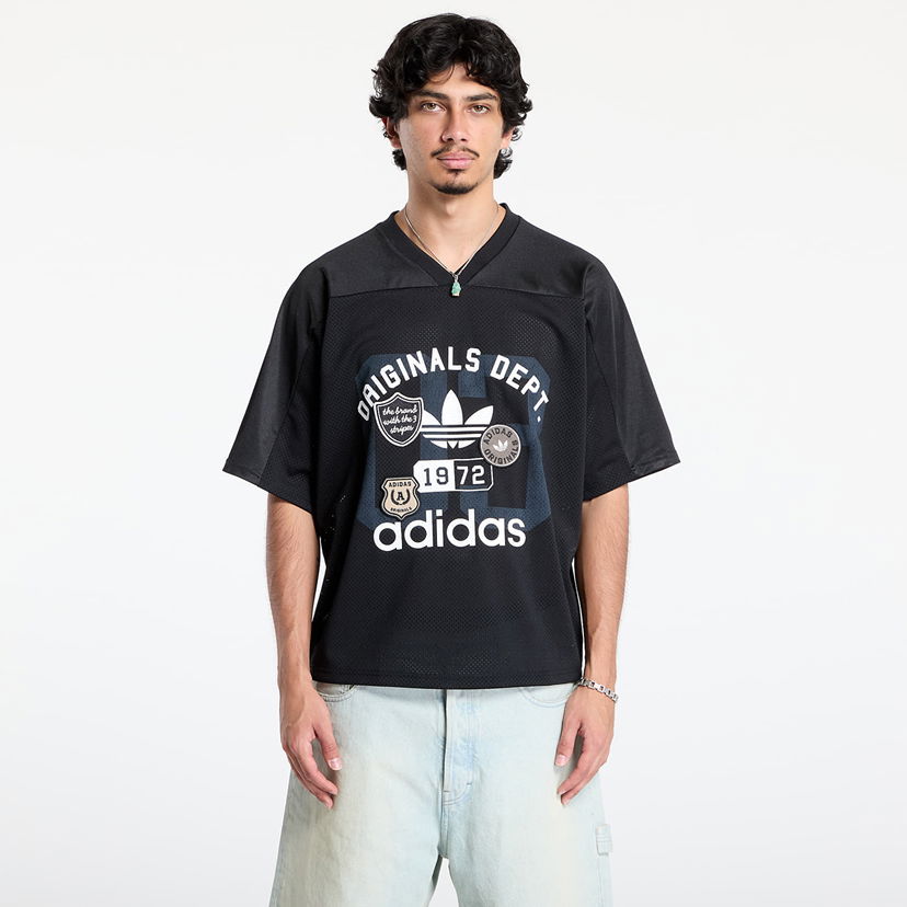 Jersey adidas Originals adidas Originals Dept. Graphic Mesh Jersey Sort | KD6252