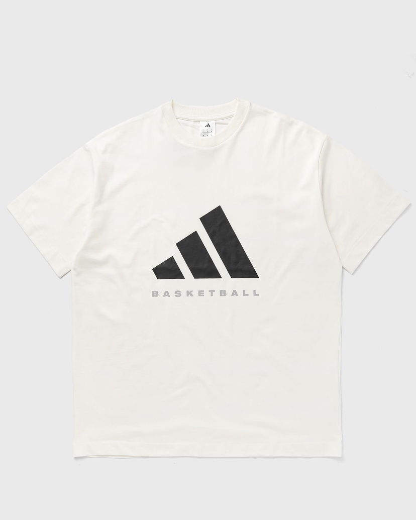 T-shirt adidas Originals Basketball T-Shirt Hvid | JX5574