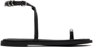 Ring rag & bone Rag & Bone Geo Ring Sandals Sort | WFF24PF038LE38, 0