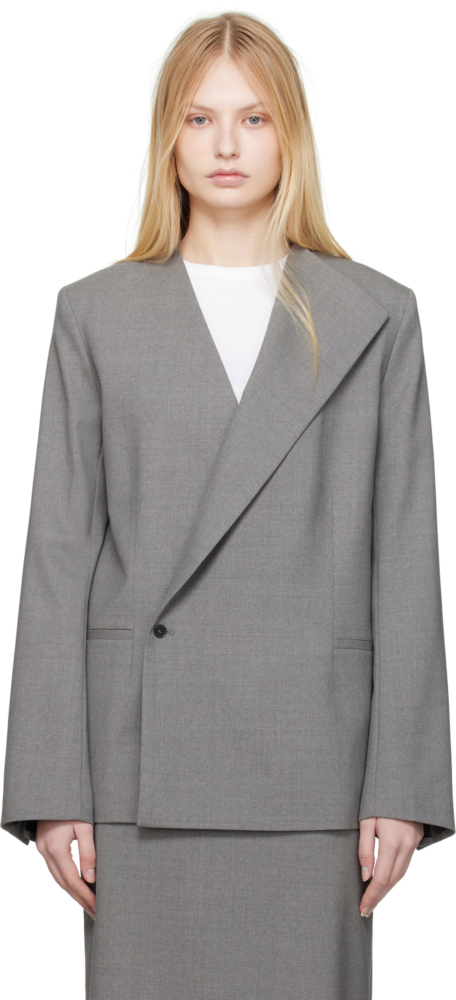 Jakke Loulou de Saison Loulou de Saison Nodo Blazer Grå | NODO, 0