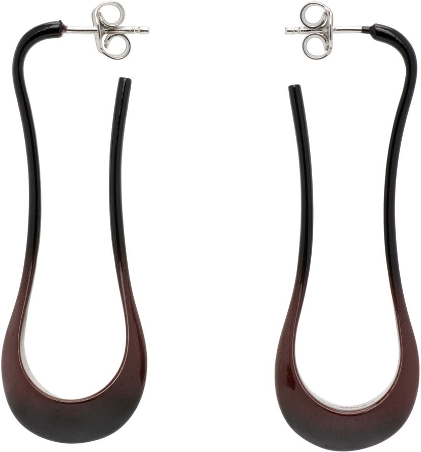 Øreringe LEMAIRE Lemaire Short Drop Earrings Bourgogne | AC251 LO0114