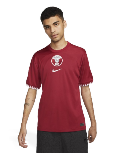 Jersey Nike Qatar 2022/23 Stadium Home Men's Dri-FIT Football Shirt Bourgogne | DN0702-647