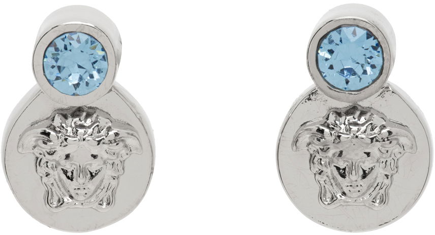 Øreringe Versace Medusa Earrings Grå | 1009561_1A00621, 0
