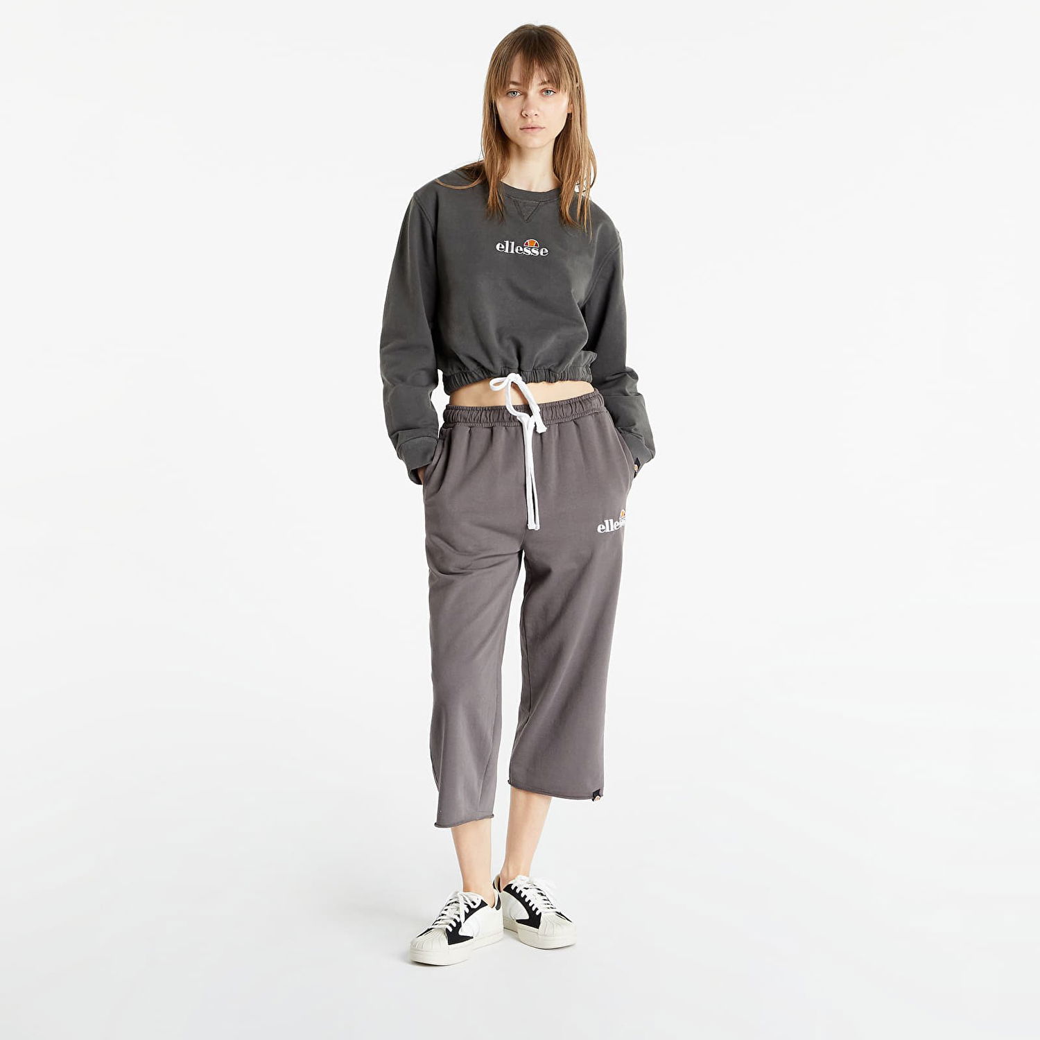 Joggingbukser Ellesse Taran Cropped Jog Pant Grå | SGM14012011, 0