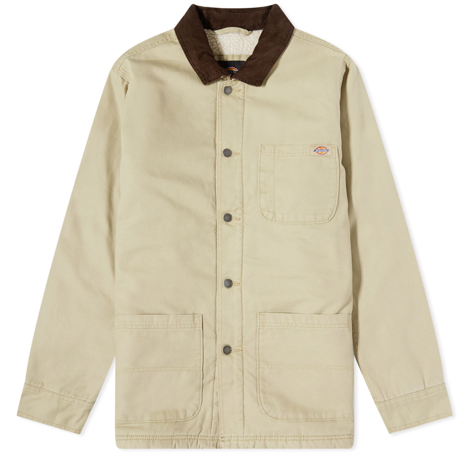 Jakke Dickies Duck Canvas Chore Stone Washed Desert Beige | DK0A4XGAF021, 0