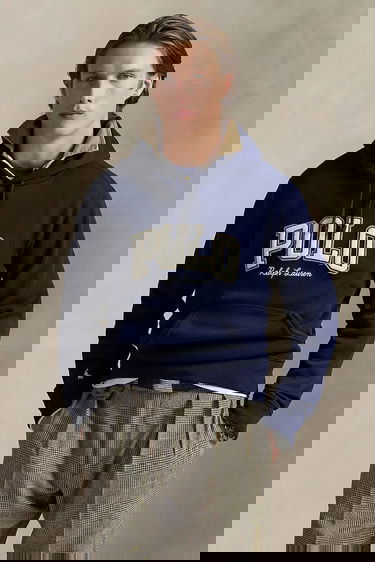 Sweatshirt Polo by Ralph Lauren Polo Ralph Lauren Fleece Hoodie Blå | 710981149, 0