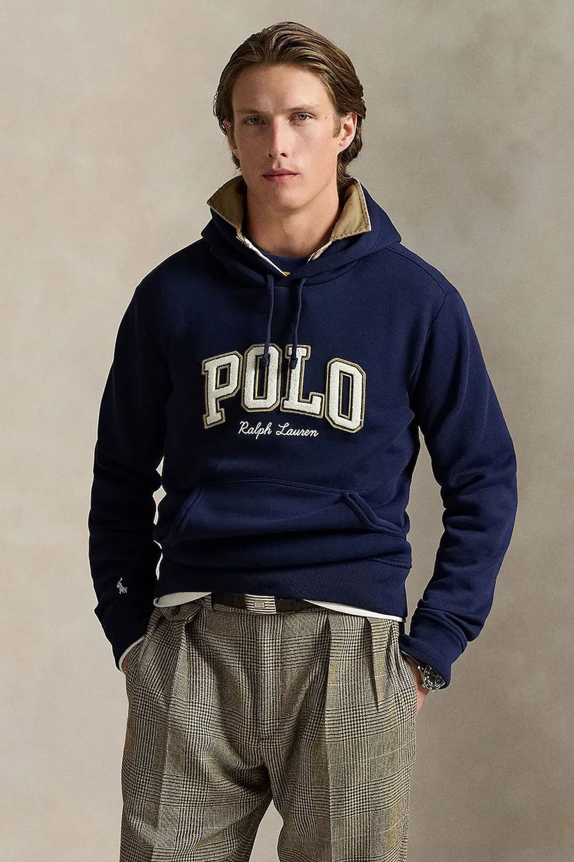 Sweatshirt Polo by Ralph Lauren Polo Ralph Lauren Fleece Hoodie Blå | 710981149