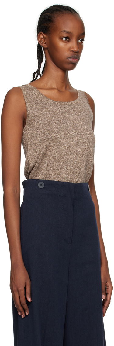 Tanktop Max Mara Elica Tank Top Brun | 2393611232600 MM12134, 1