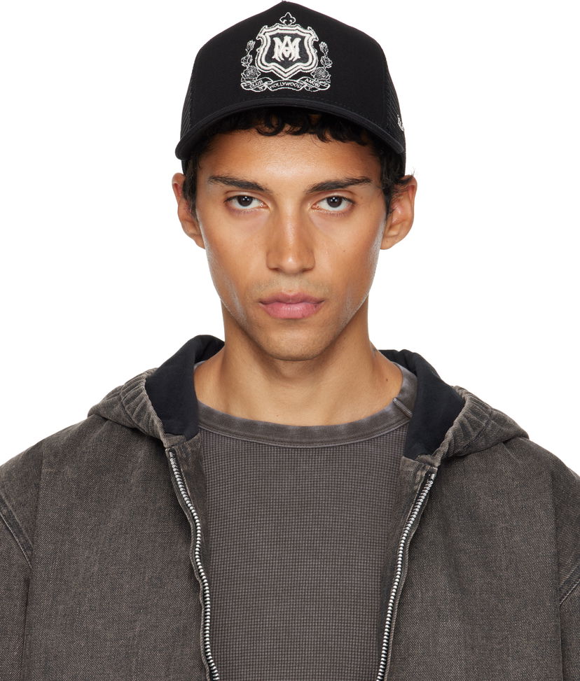 Kasket AMIRI AMIRI MA Crest Trucker Cap Sort | AMHATR1037