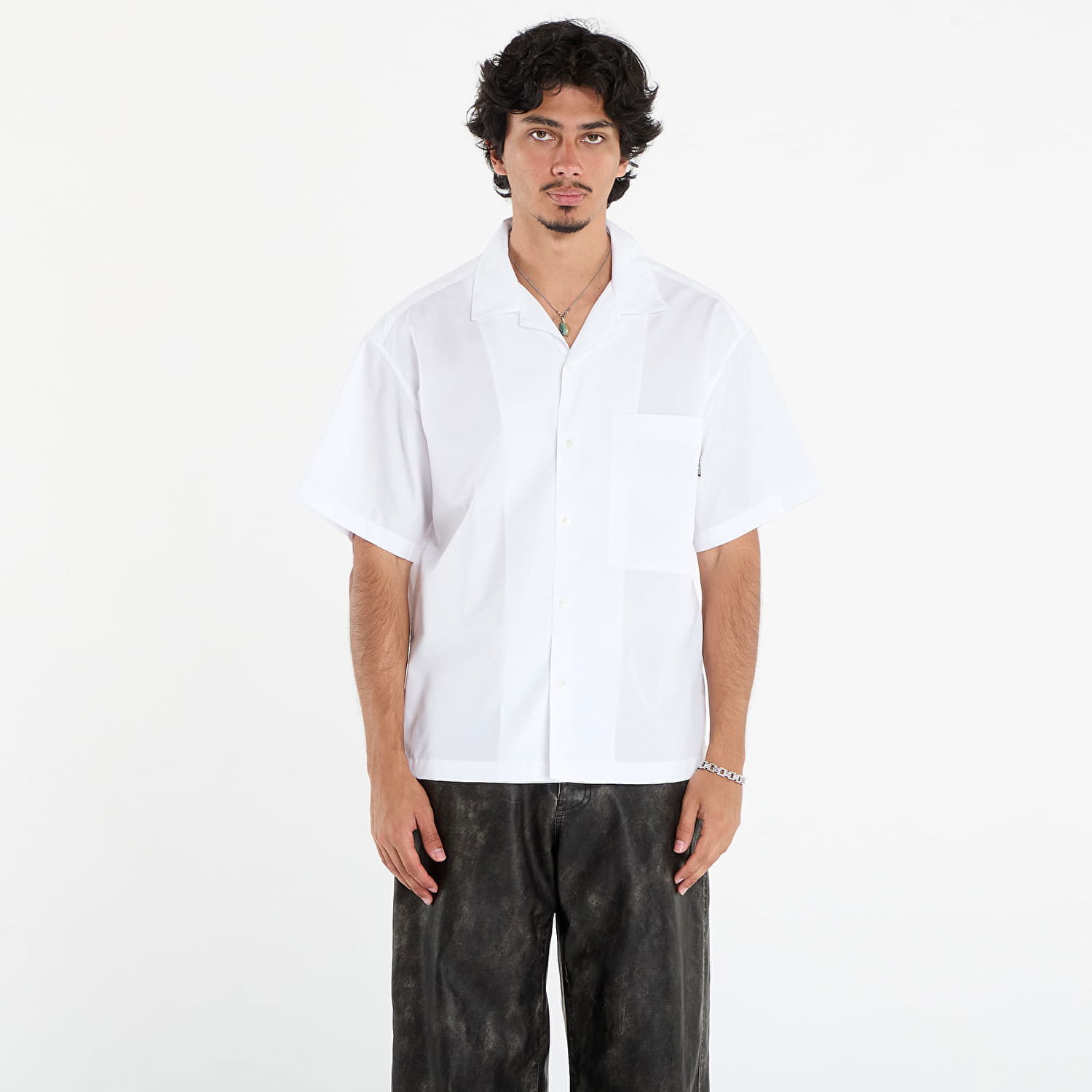 Skjorte Palm Angels Palm Angels Classic Shirt Hvid | PMGG00AC99FAB0010110, 0