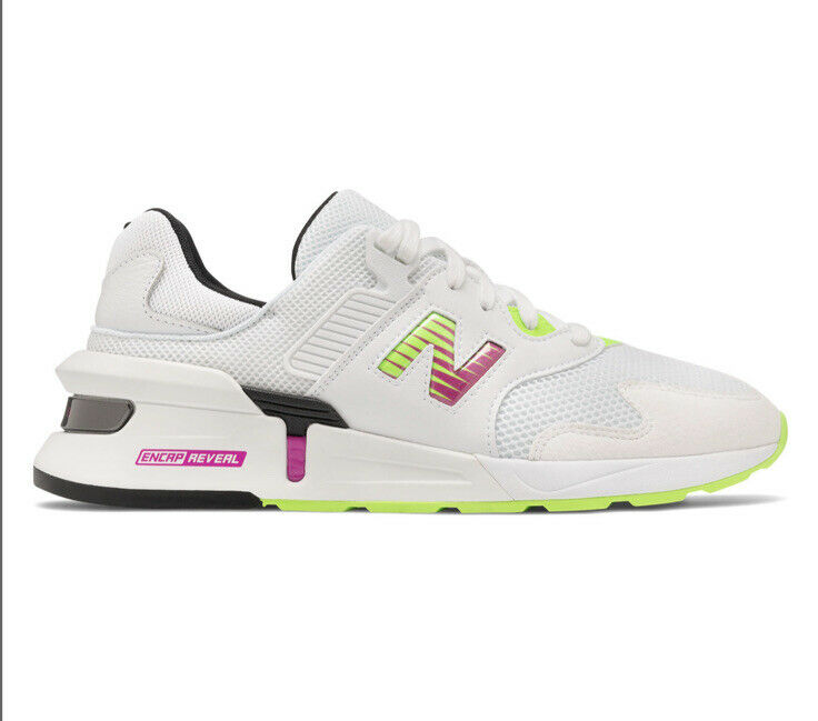 Sneakers og sko New Balance Kawhi x 997S "Berry Lime" Hvid | MS997KL3, 0