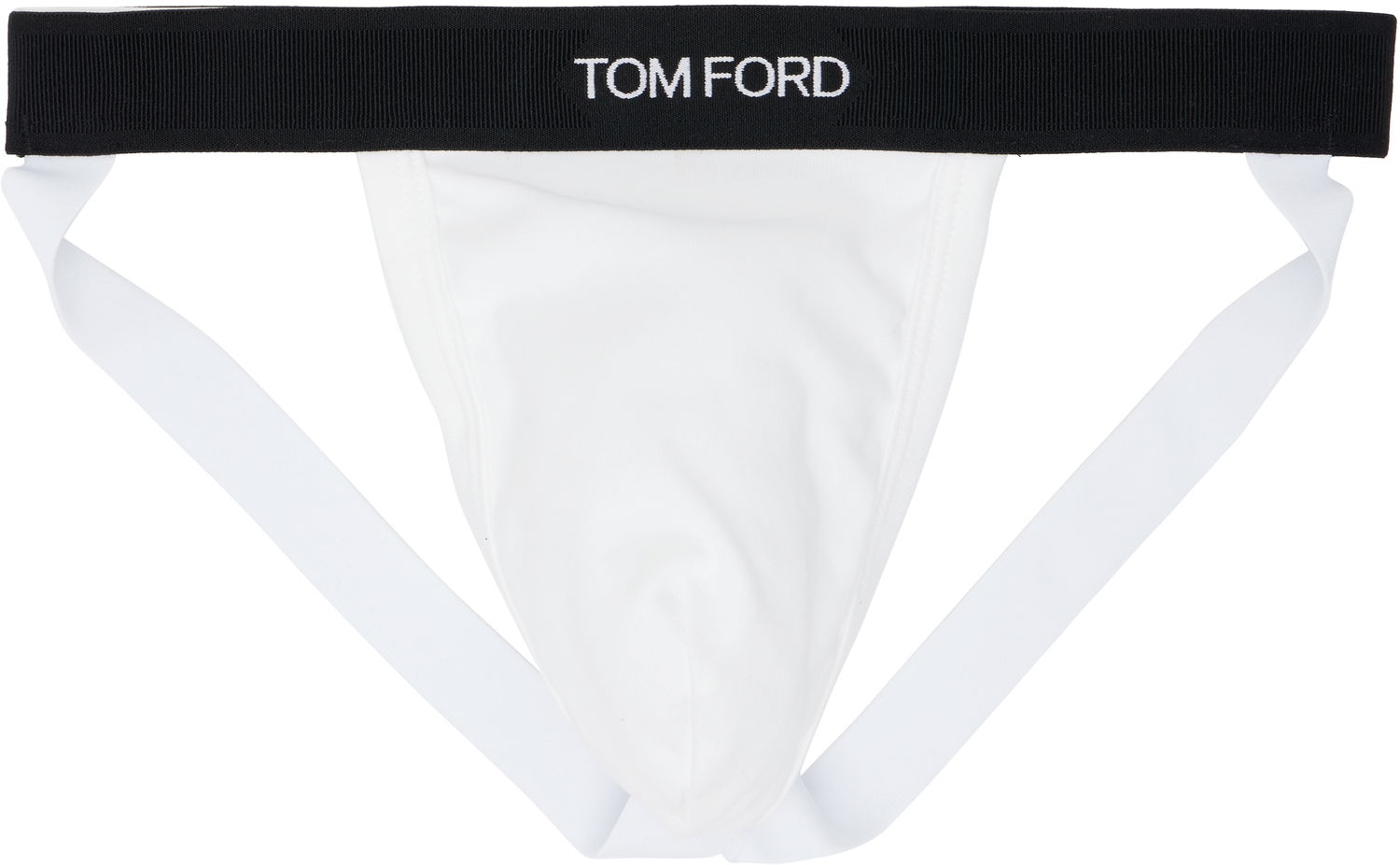 Undertøj og sokker Tom Ford TOM FORD Cotton Jock Strap Hvid | T4LC61040, 0