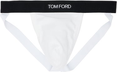 Undertøj og sokker Tom Ford TOM FORD Cotton Jock Strap Hvid | T4LC61040, 0