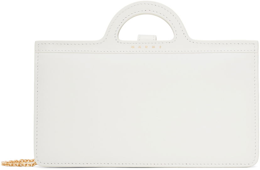Håndtaske Marni Tropicalia Long Wallet Bag Hvid | PFMO0083U0 LV589