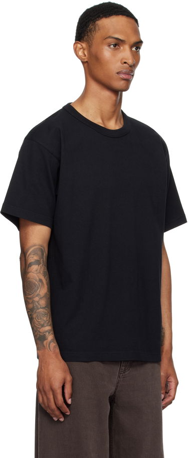 T-shirt NORSE PROJECTS Norse Projects Simony Heavy T-Shirt Sort | N01-0687, 1