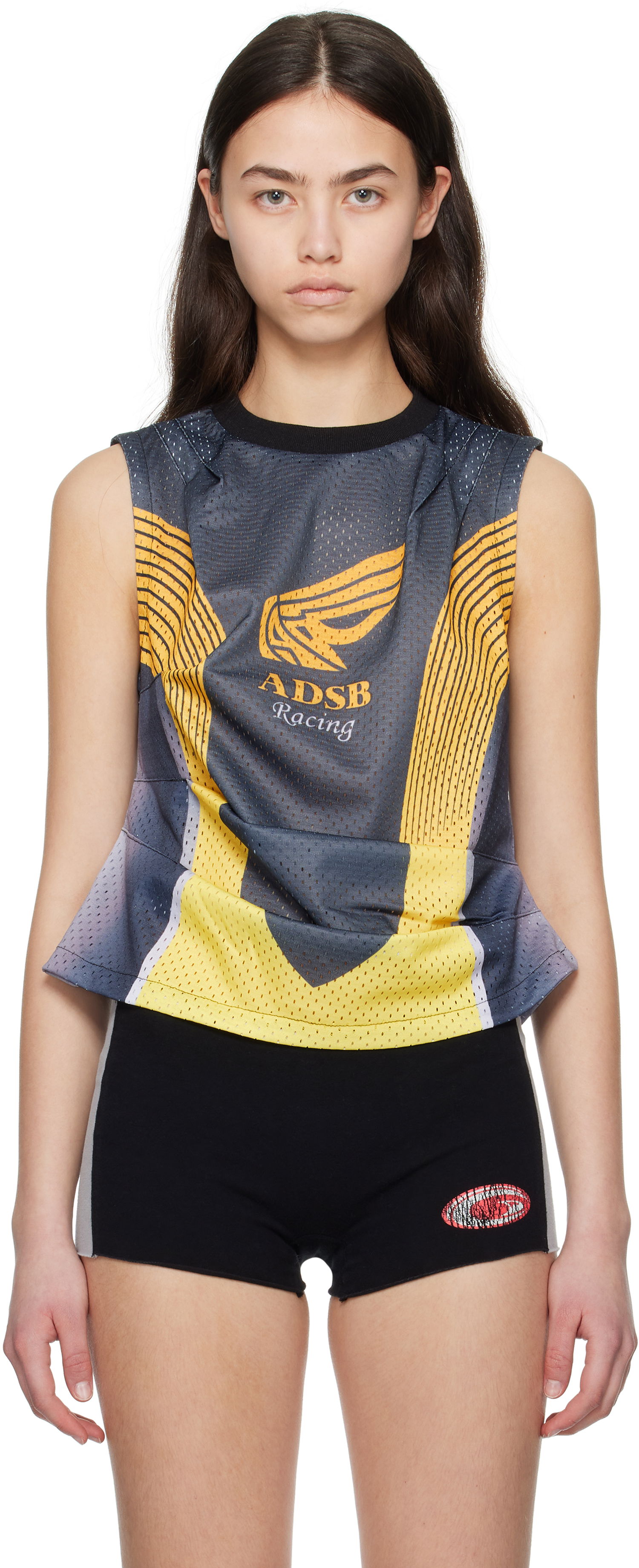 Tanktop Andersson Bell Andersson Bell Racing Reworked Tank Top Gul | atb1305w, 0