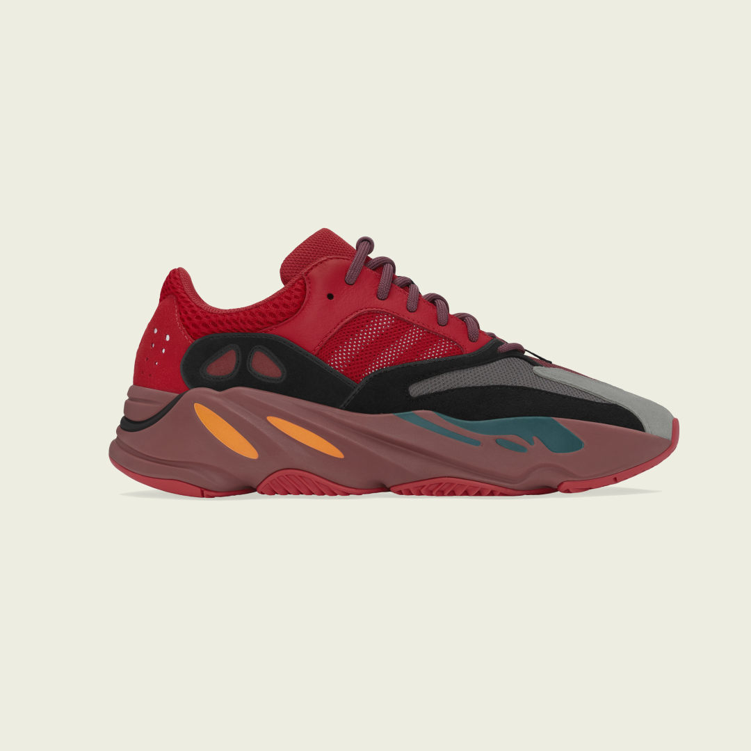 Sneakers og sko adidas Yeezy Yeezy Boost 700 "Hi-Res Red" Rød | HQ6979, 1