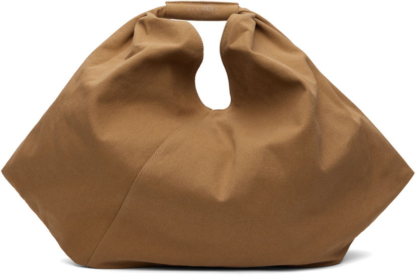 Mulepose Maison Margiela MM6 Maison Margiela Triangle Tote Bag Brun | SB5WC0019 P7254