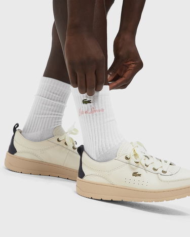 Sokker Lacoste BSTN Anniversary Crew Socks Hvid | RA4182-Z92-BSTN, 2