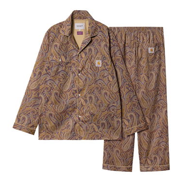 Pyjamas Carhartt WIP Made with Liberty Fabric Pajama "Paisley Park/Liberty" Brun | I031017_1A9_XX, 2