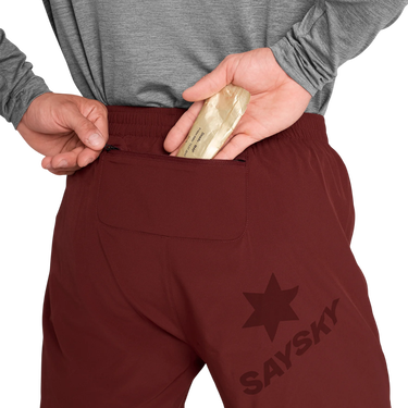 Shorts Saysky Saysky Pace 2 in 1 5" Shorts Bourgogne | omrsh20c509-omrsh20c509, 2